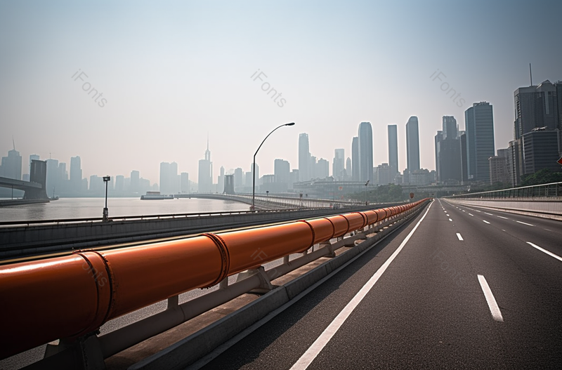 高架道路与城市建筑跨河大桥摄影图,高清,摄影图,摄影图片,图片大全,摄影图免费下载